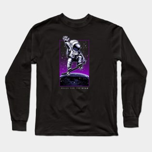Astronaut Jump 2 Long Sleeve T-Shirt